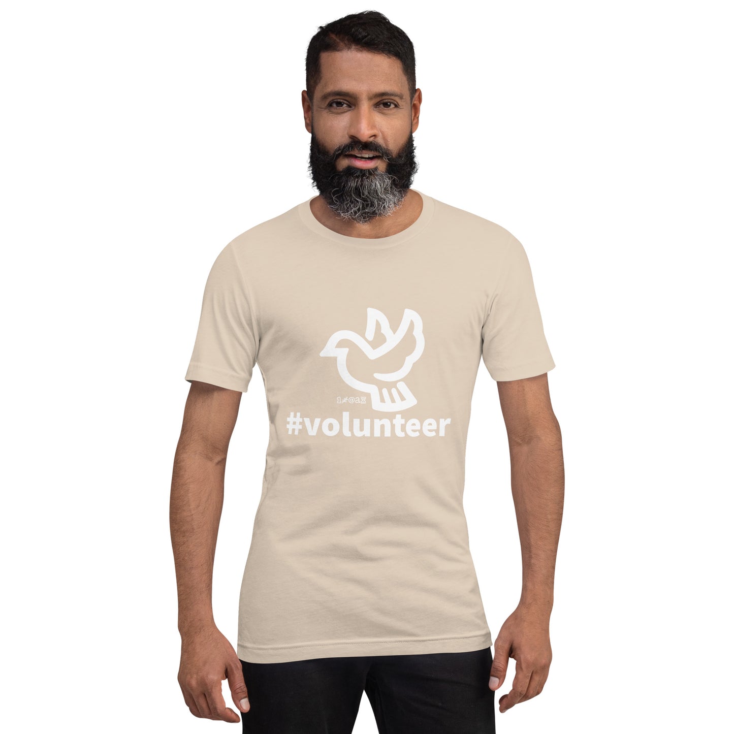 Unisex t-shirt #volunteer