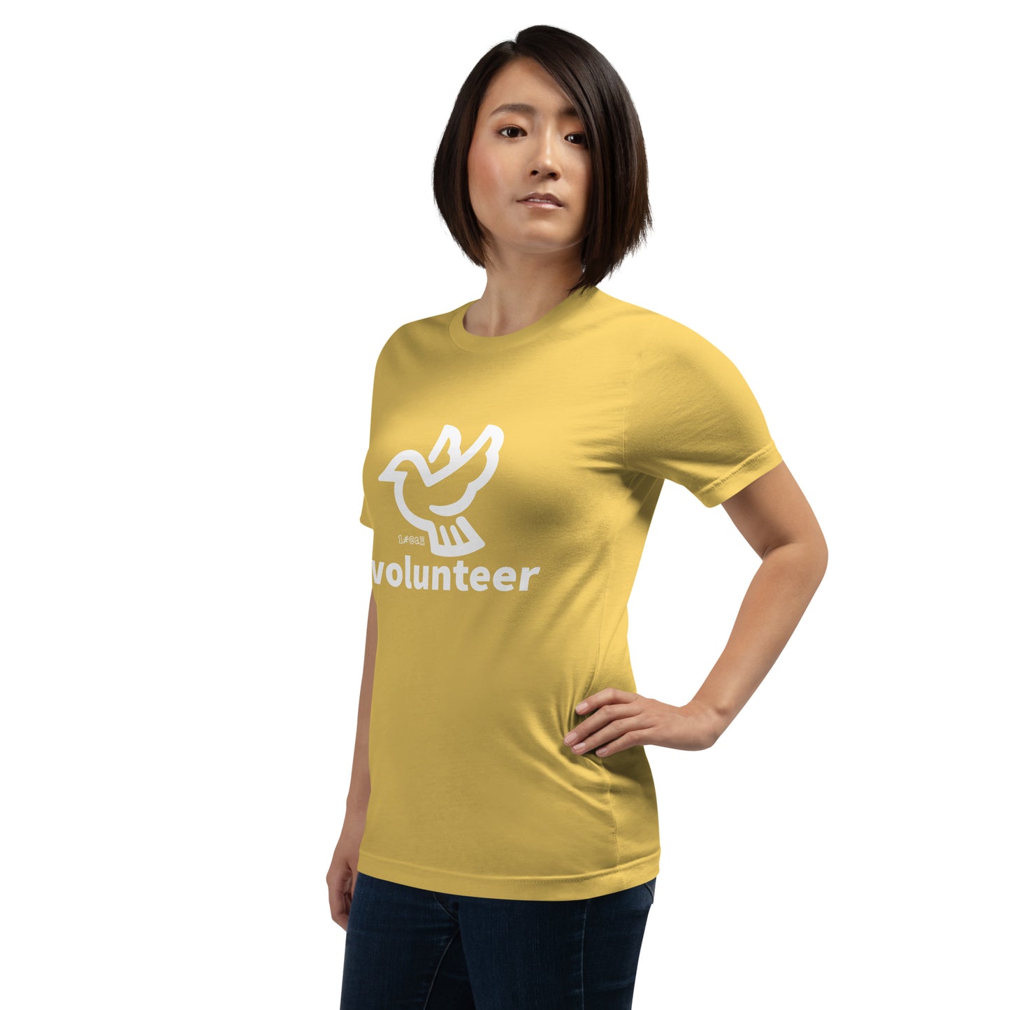 Unisex t-shirt #volunteer