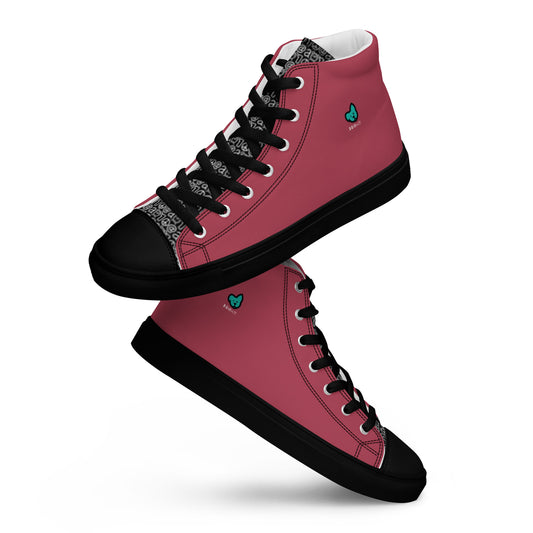 Women’s high top canvas shoes Skateboarding