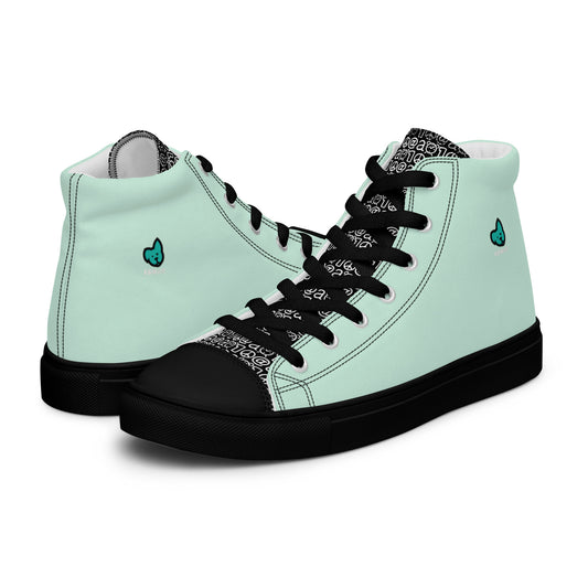 Women’s high top canvas shoes Skateboarding