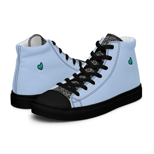 Women’s high top canvas shoes Skateboarding