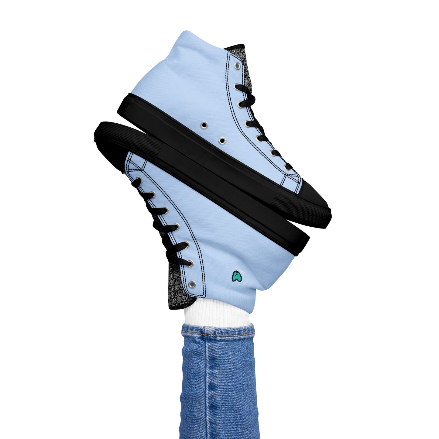 Women’s high top canvas shoes Skateboarding