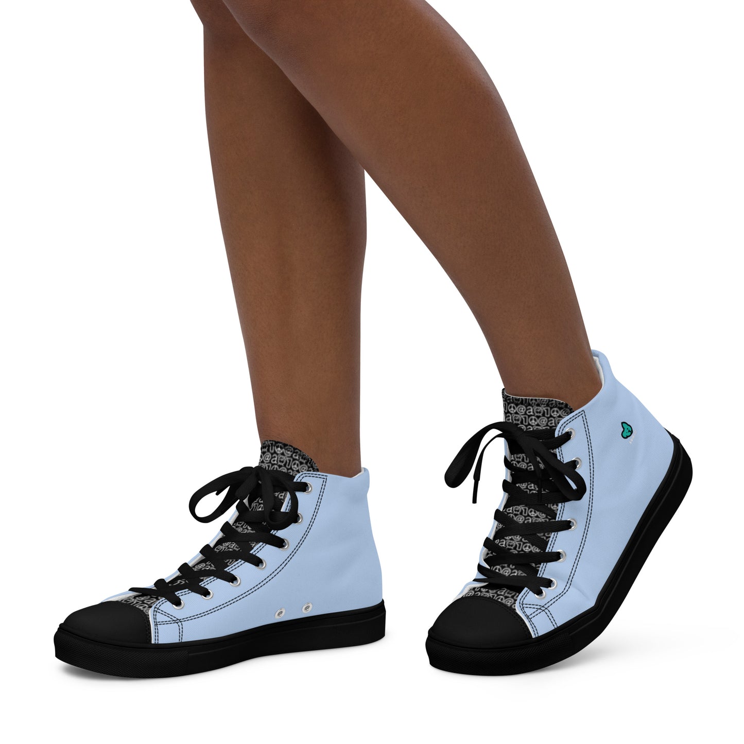 Women’s high top canvas shoes Skateboarding