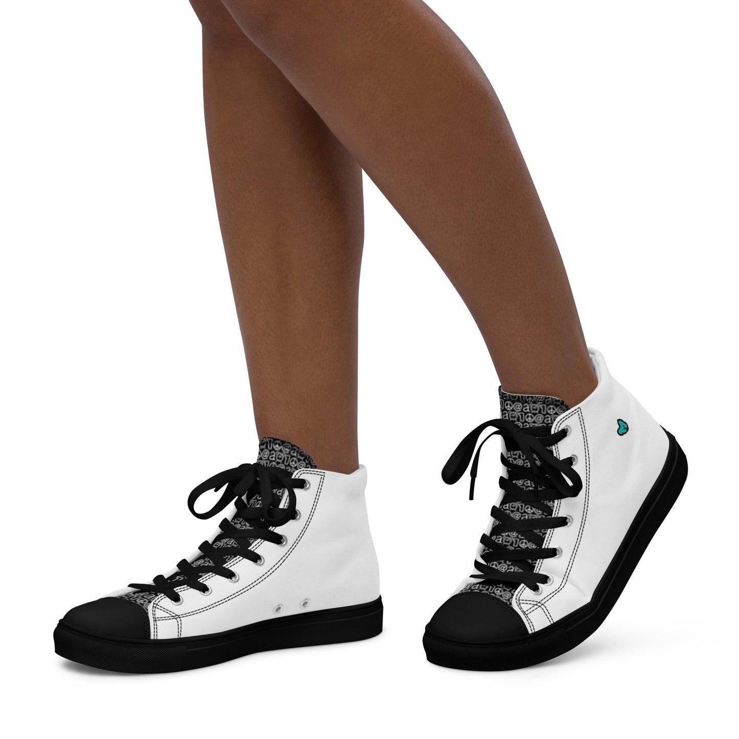 Women’s high top canvas Skateboarding shoes