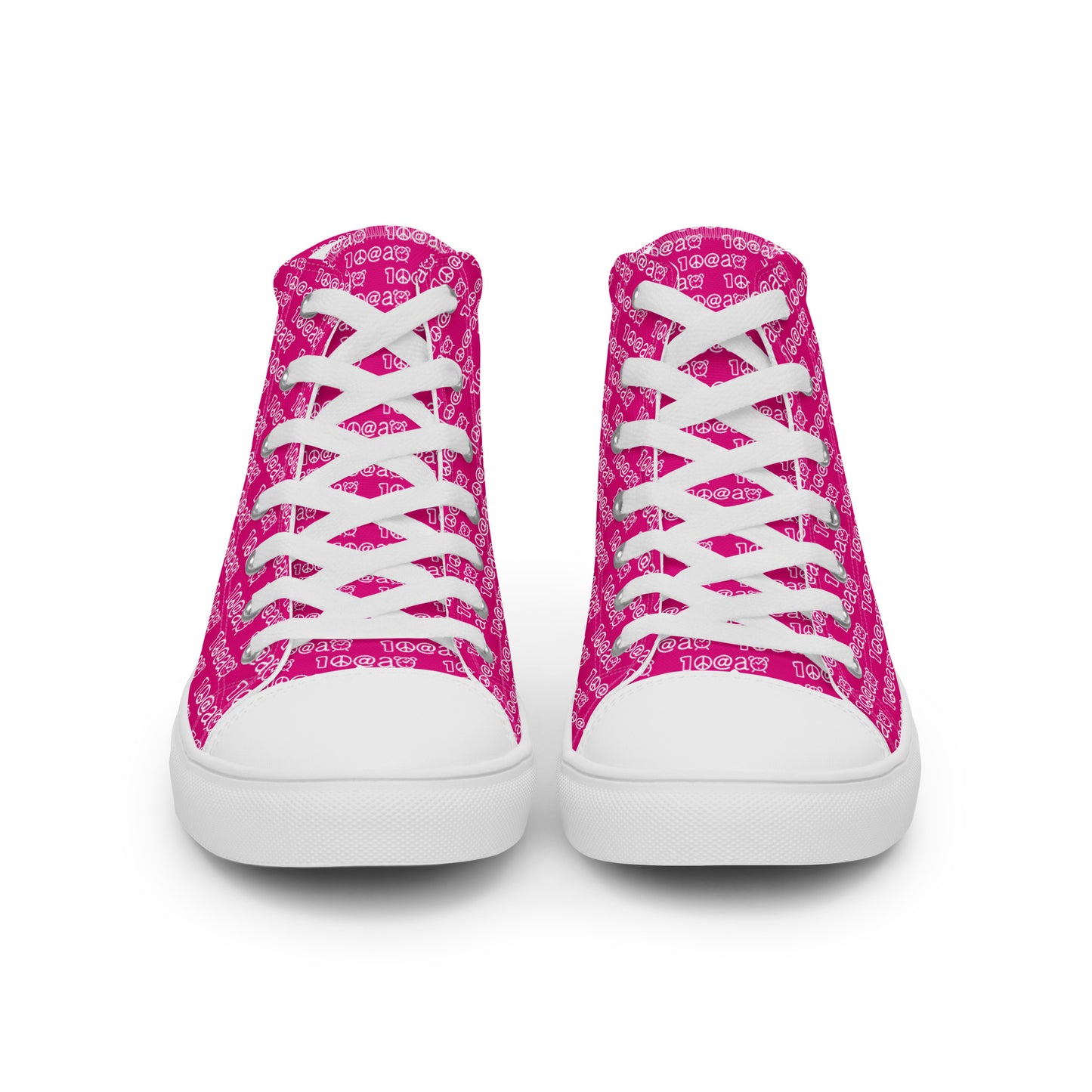 Women’s high top canvas shoes