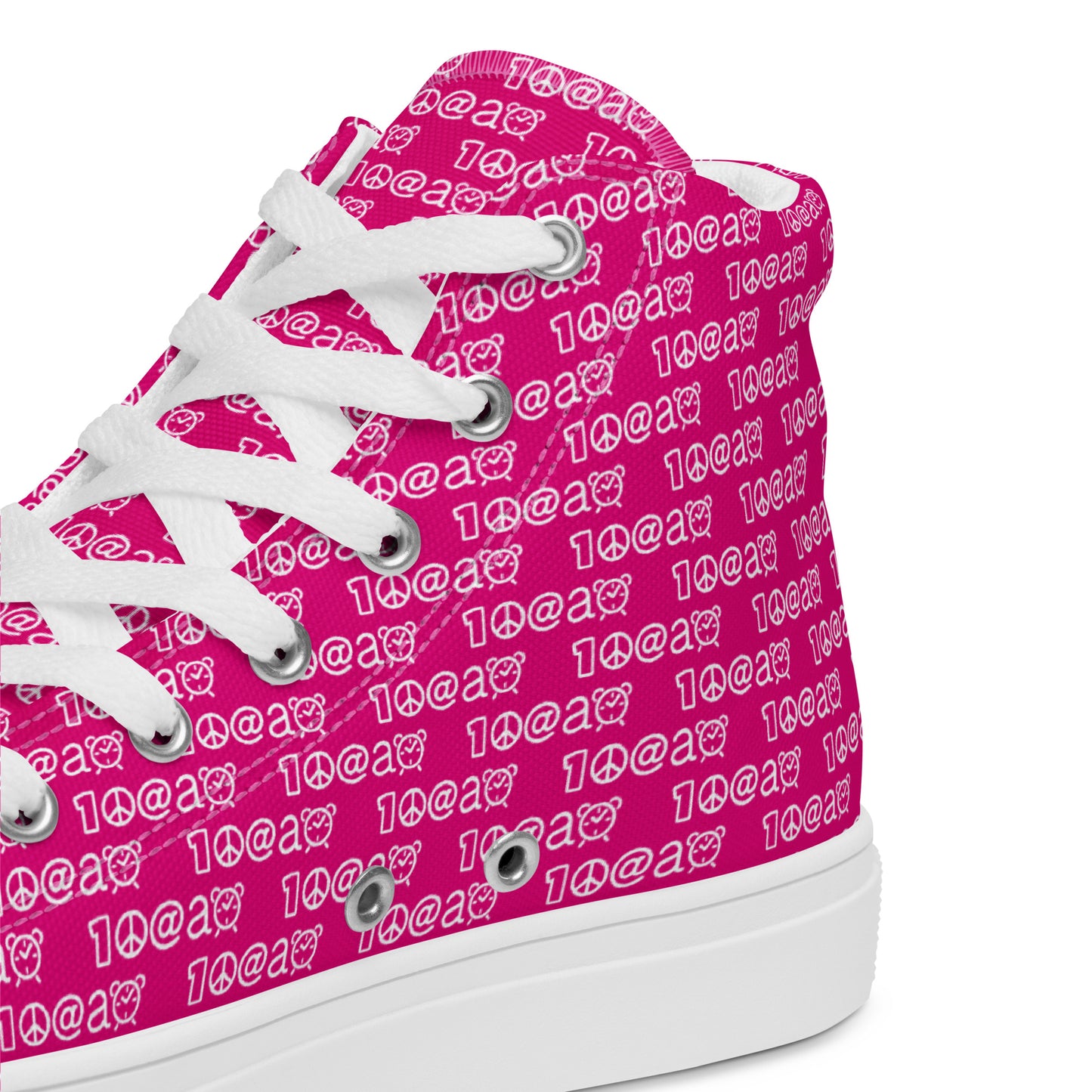 Women’s high top canvas shoes