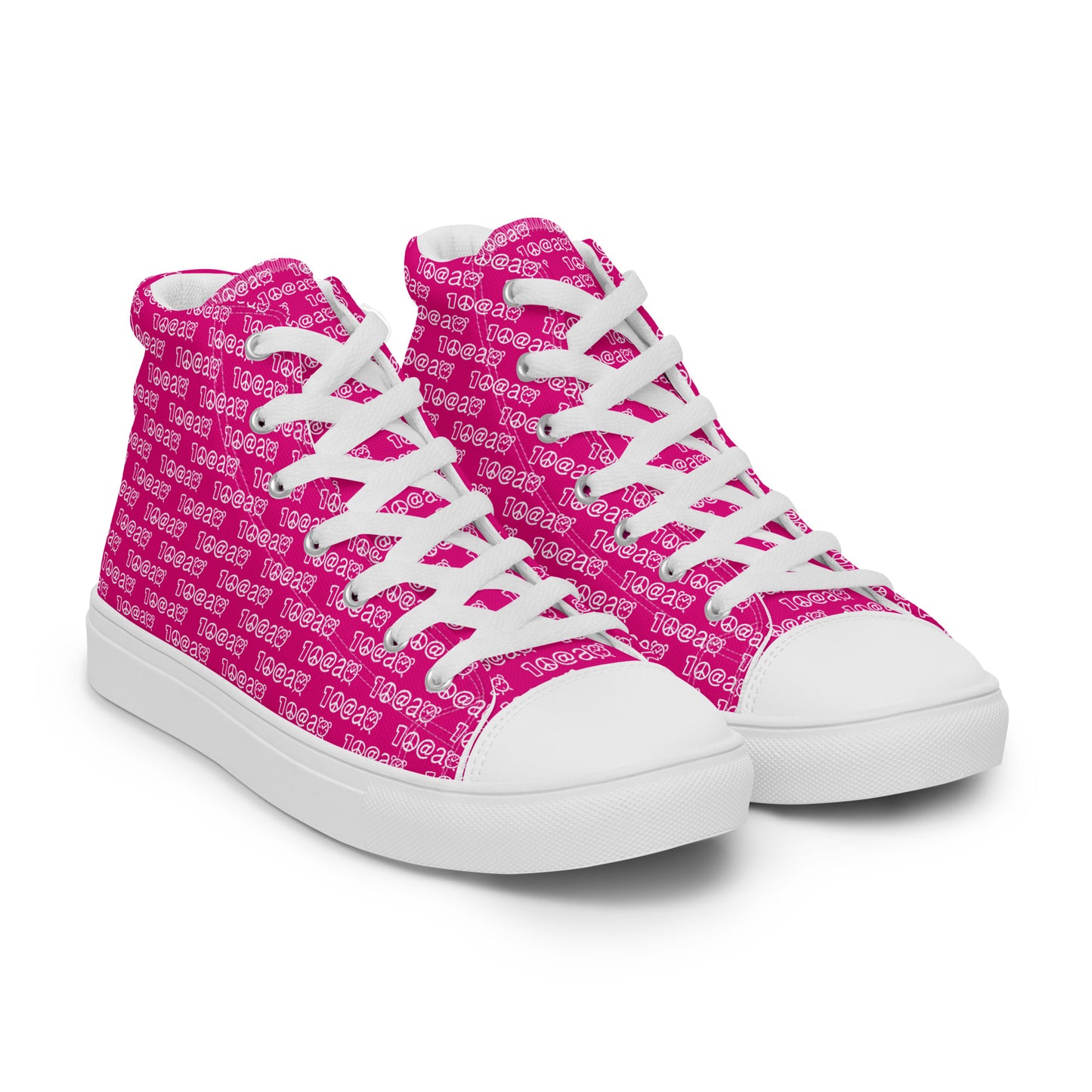 Women’s high top canvas shoes