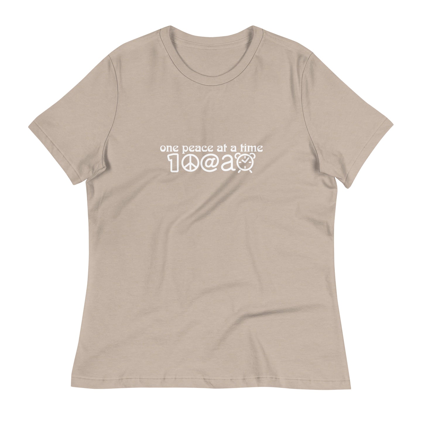 Women's Relaxed T-Shirt 1Peace Glyph