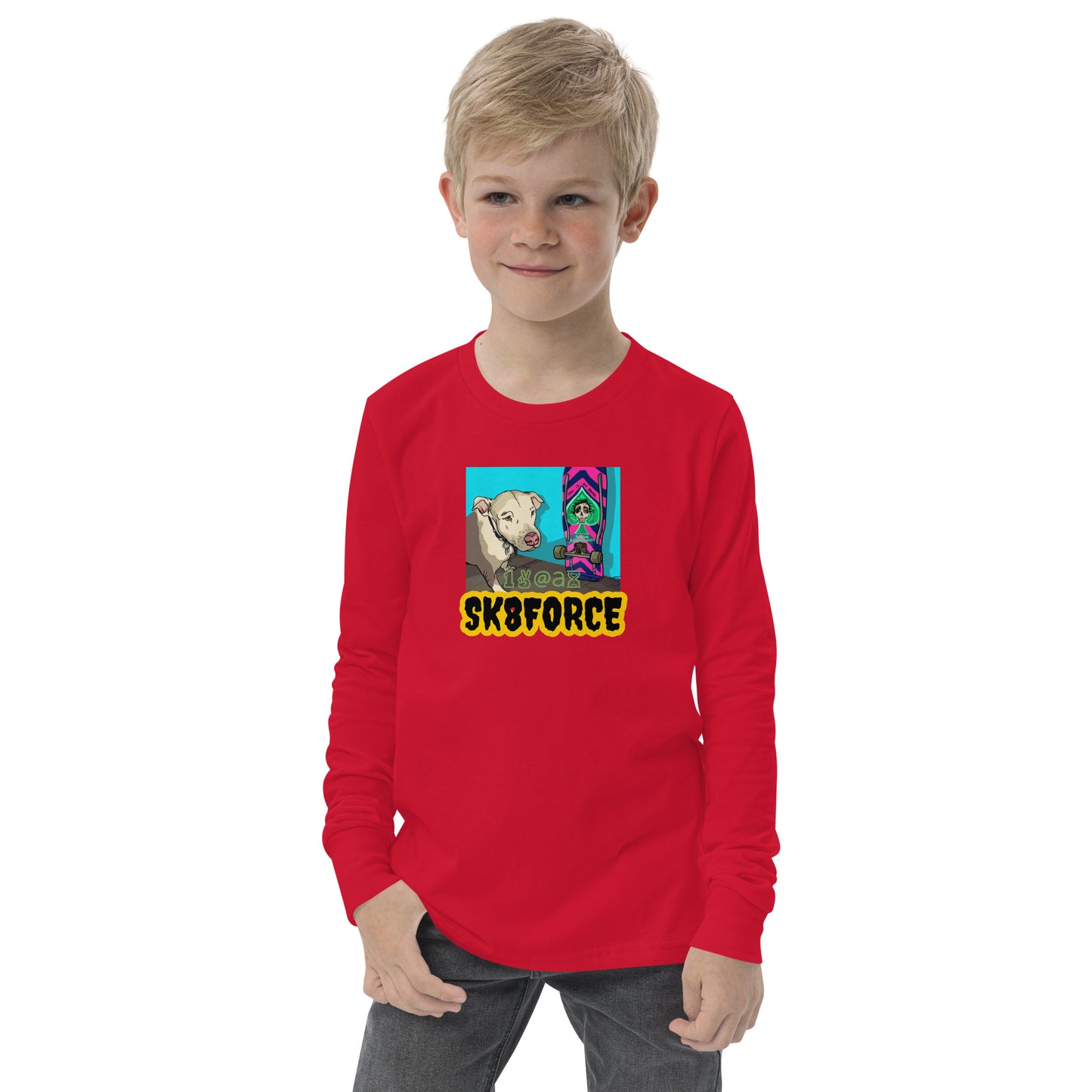 Youth long sleeve tee