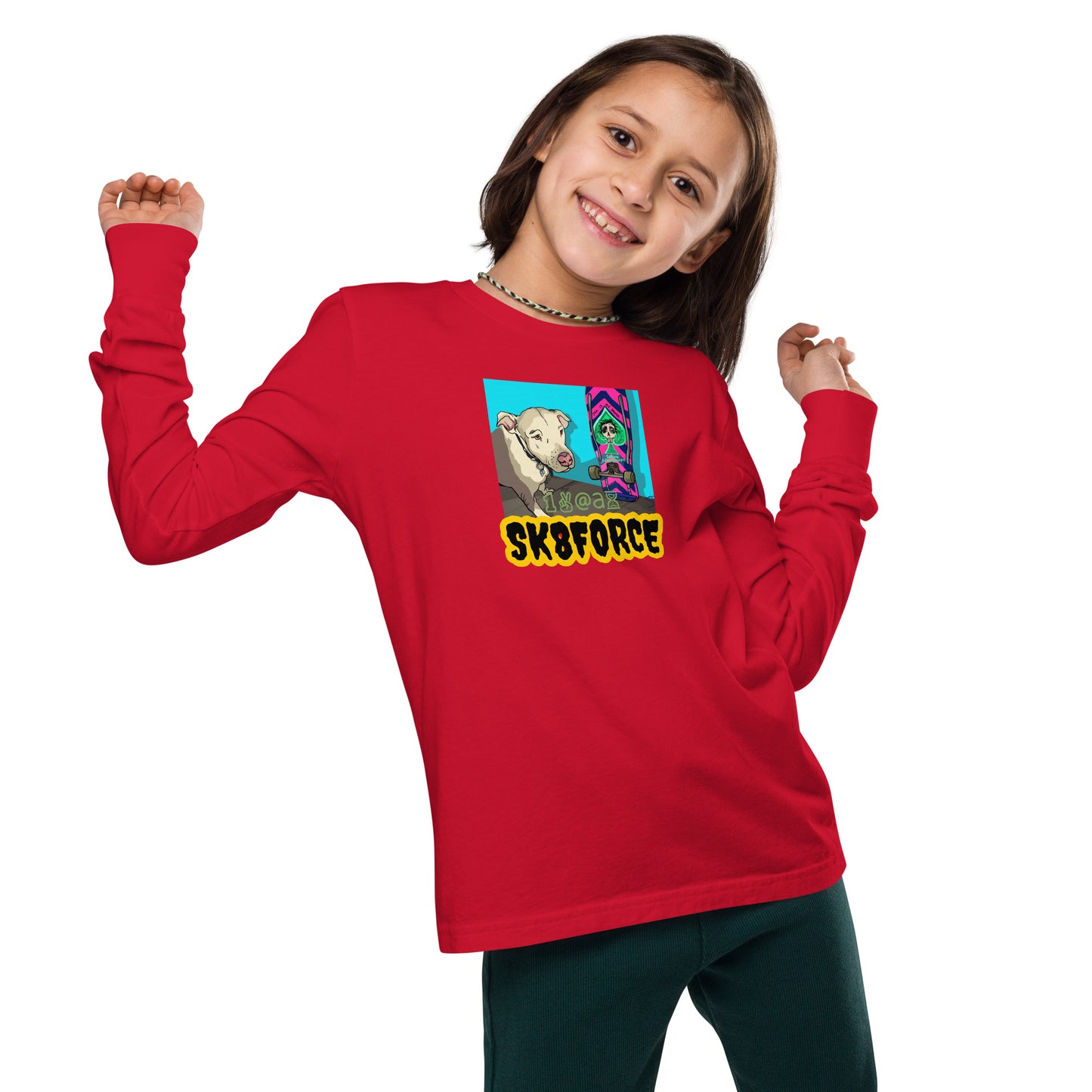 Youth long sleeve tee