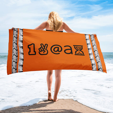 1Peace Pollen Beach Towel